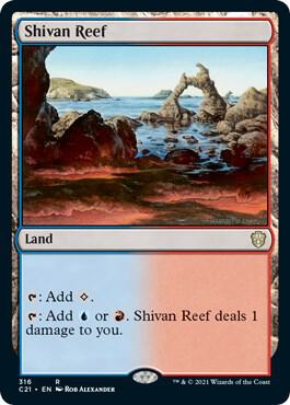 Shivan Reef (Commander 2021)  | Good Games North