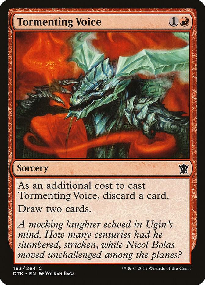 Tormenting Voice 163/264 (Dragons of Tarkir)  | Good Games North