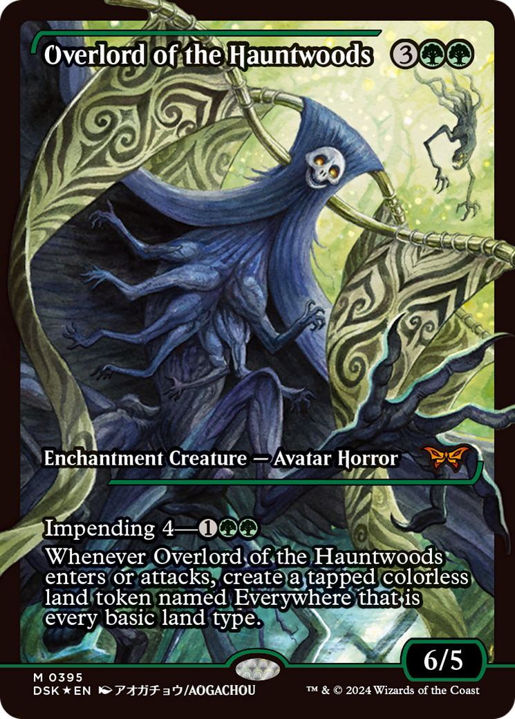 Overlord of the Hauntwoods (Japan Showcase) [Duskmourn: House of Horror] | Good Games North