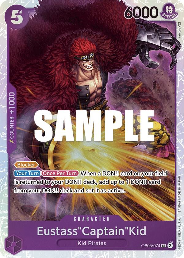 Eustass"Captain"Kid OP05-074 (Awakening of the New Era)  - Foil | Good Games North