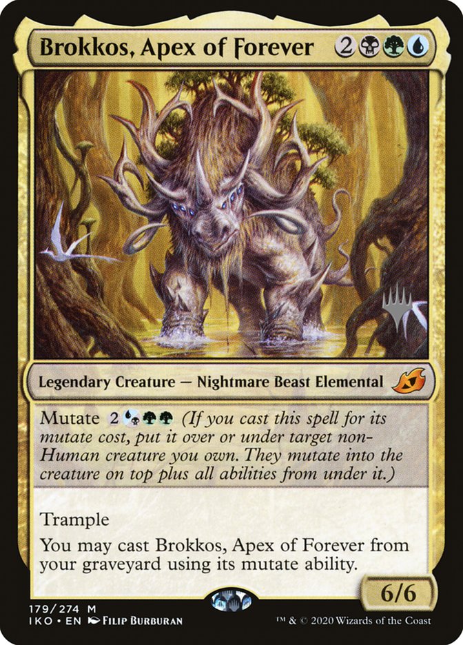 Brokkos, Apex of Forever (Promo Pack) [Ikoria: Lair of Behemoths Promos] | Good Games North