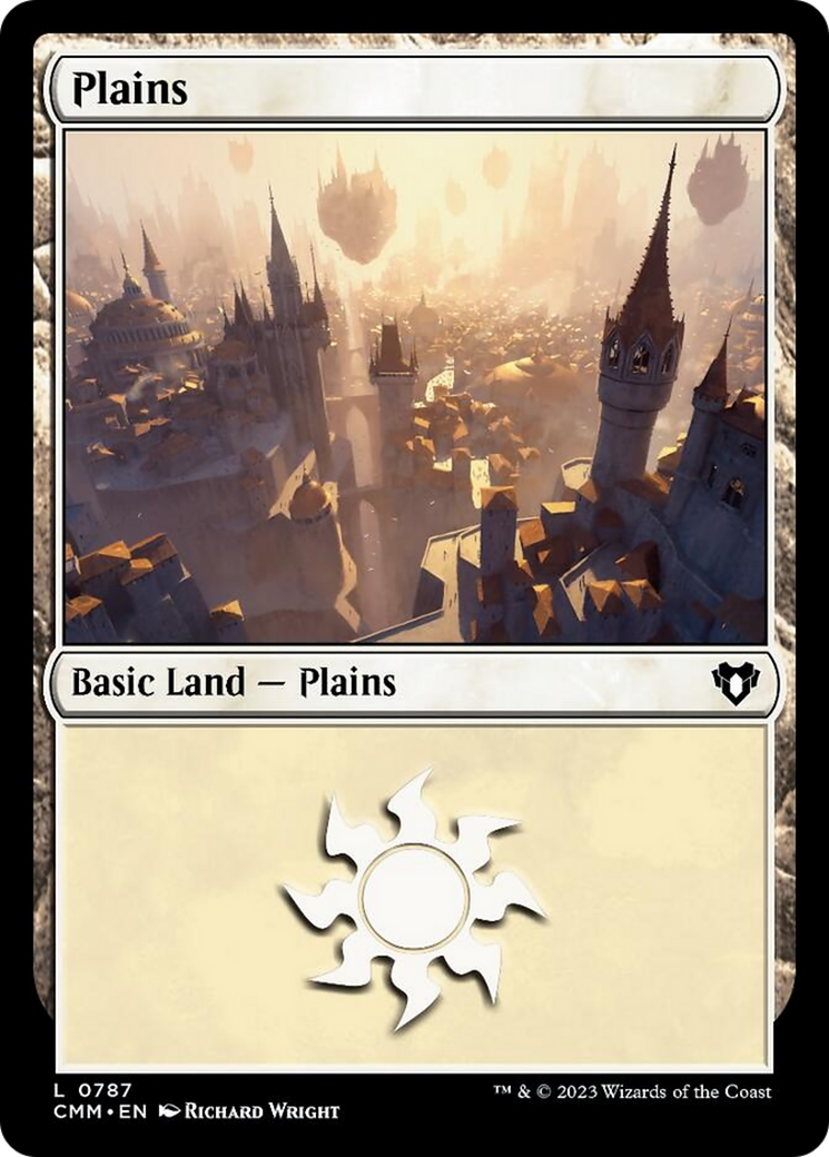 Plains (787) [Commander Masters] | Good Games North