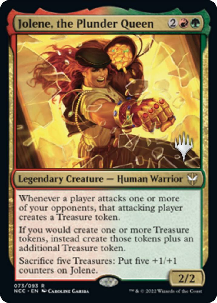 Jolene the Plunder Queen 73p/76 (Promo Pack: Streets of New Capenna)  - Foil | Good Games North