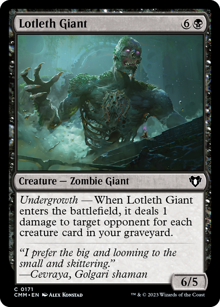 Lotleth Giant [Commander Masters] | Good Games North