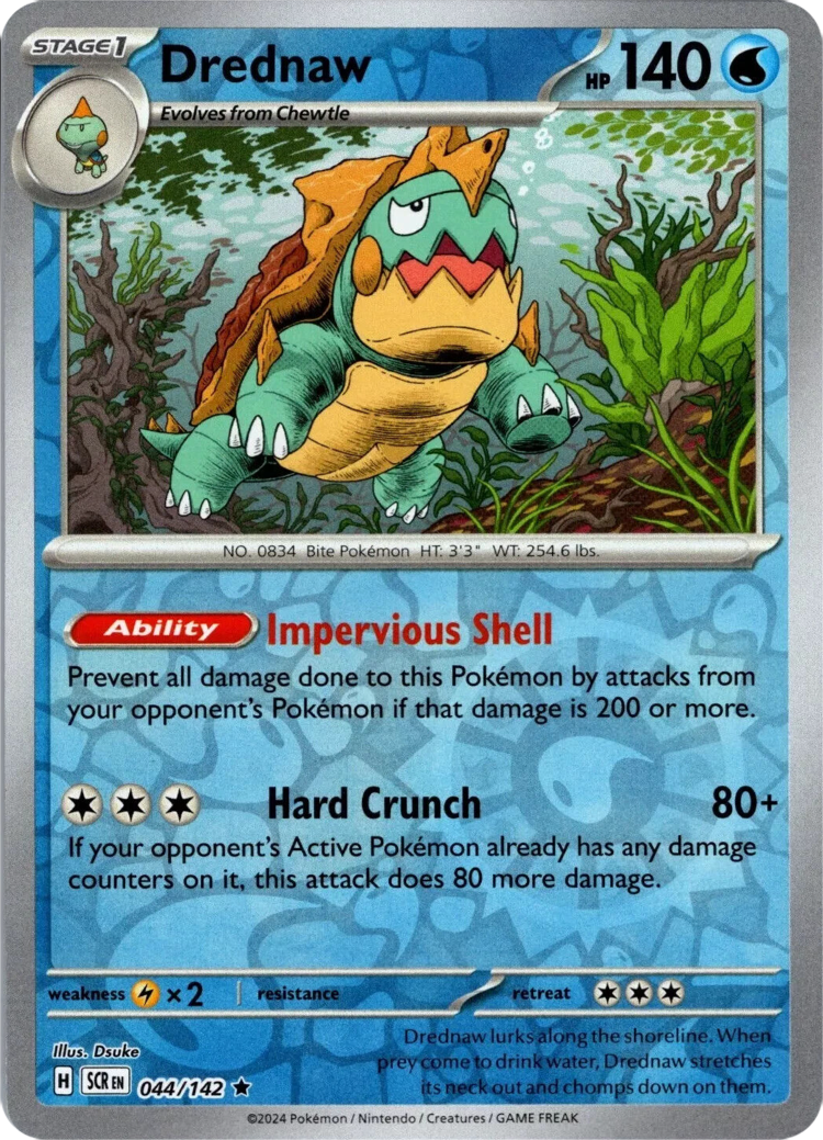 Drednaw (044/142) [Scarlet & Violet: Stellar Crown] | Good Games North