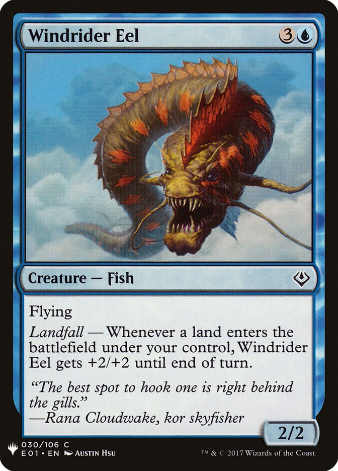 Windrider Eel [Mystery Booster] | Good Games North