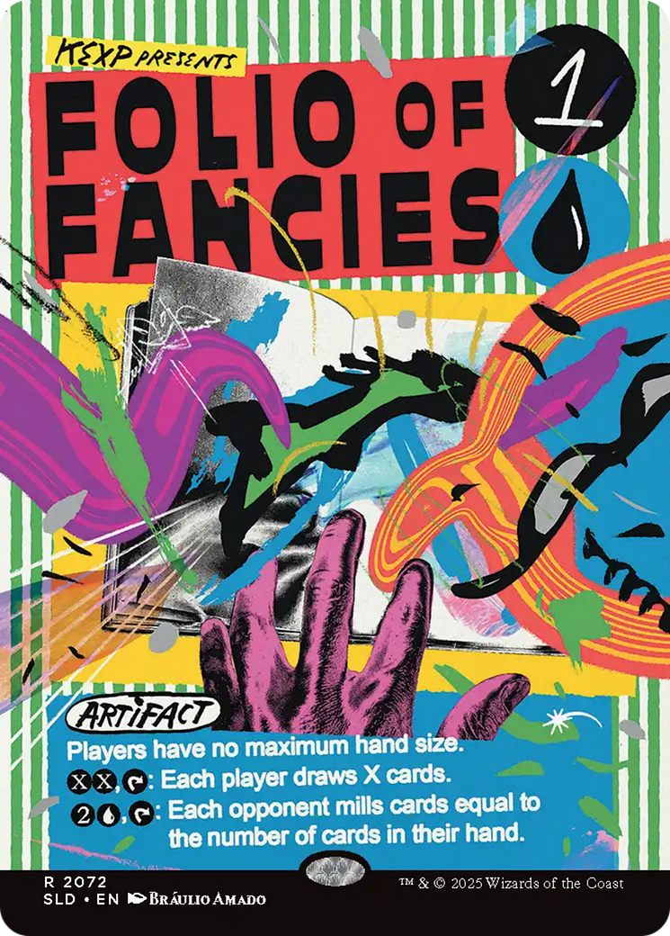 Folio of Fancies (Rainbow Foil) [Secret Lair Drop Series] | Good Games North