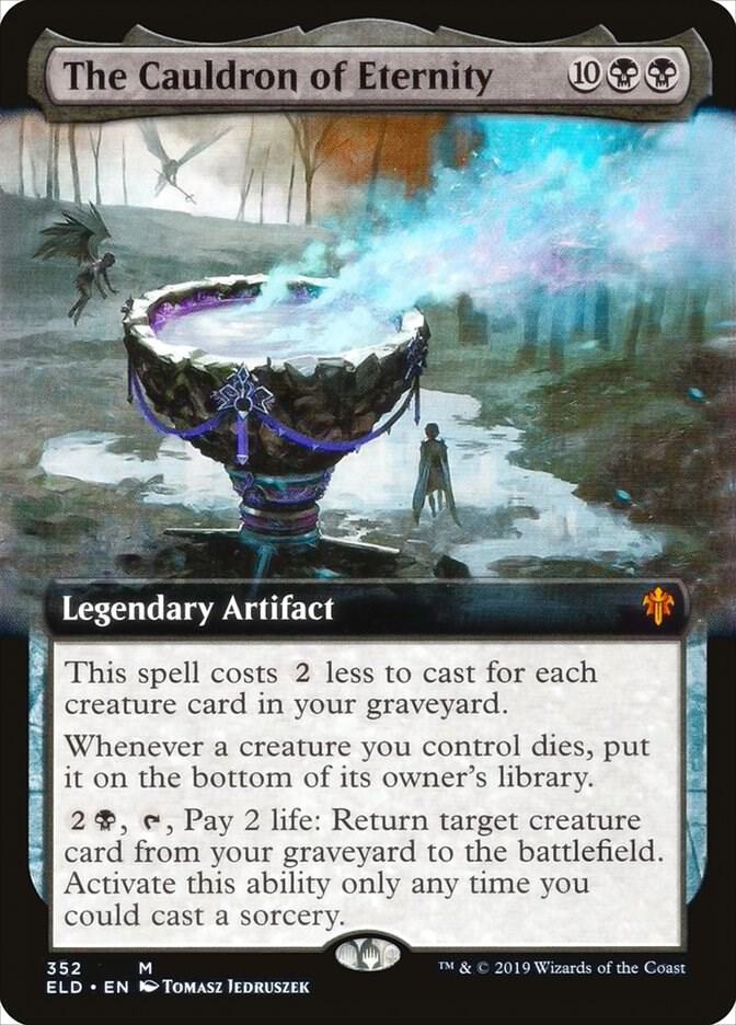 The Cauldron of Eternity Extended Art (Throne of Eldraine)  | Good Games North