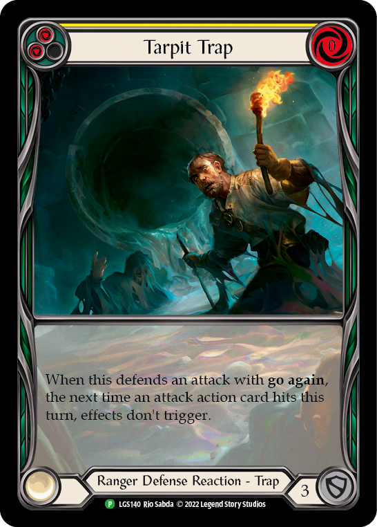 Tarpit Trap (Yellow) [LGS140] (Promo)  Rainbow Foil | Good Games North