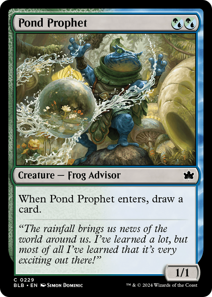 Pond Prophet [Bloomburrow] | Good Games North