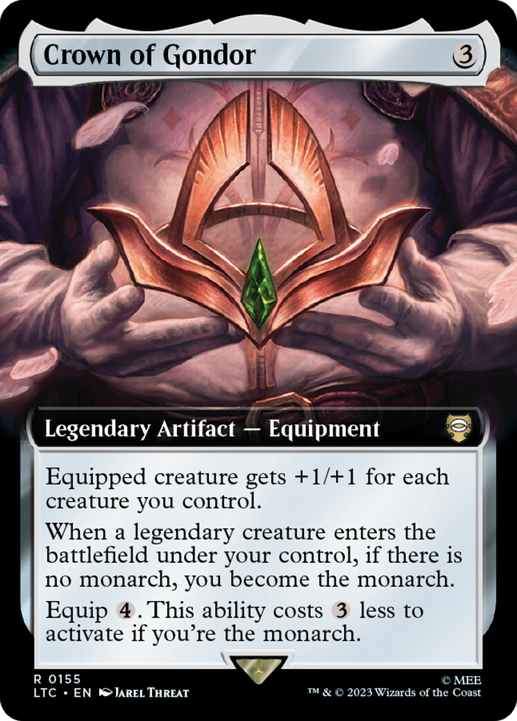 Crown of Gondor (Extended Art) [The Lord of the Rings: Tales of Middle-Earth Commander] | Good Games North