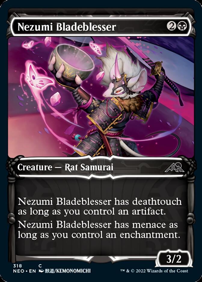 Nezumi Bladeblesser (Showcase Samurai) [Kamigawa: Neon Dynasty] | Good Games North