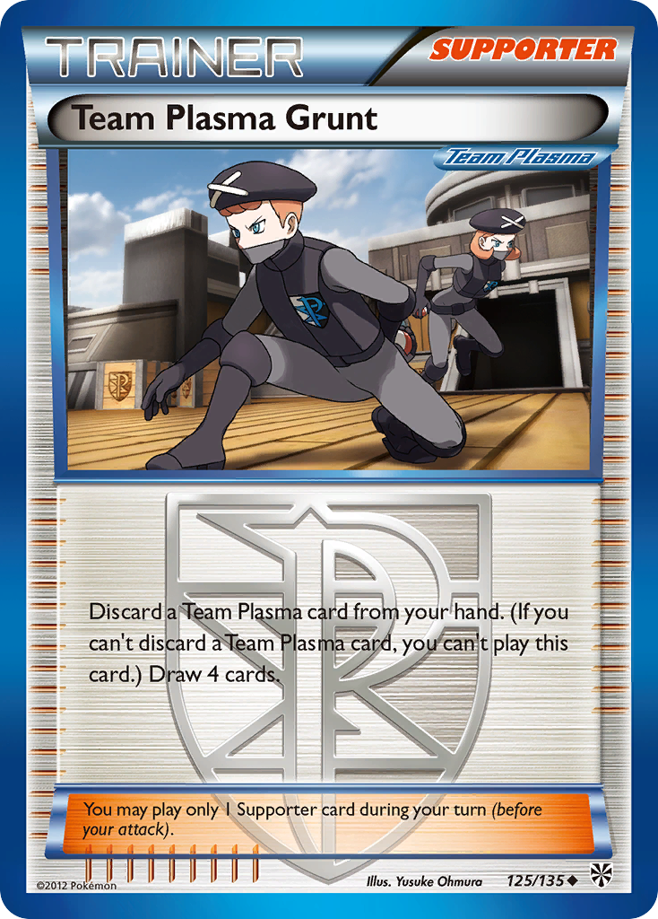 Team Plasma Grunt (125/135) [Black & White: Plasma Storm] | Good Games North