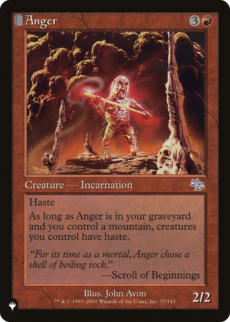 Anger (JUD) [The List] | Good Games North