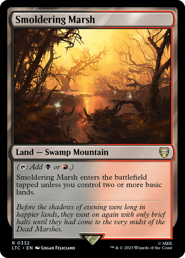 Smoldering Marsh [The Lord of the Rings: Tales of Middle-Earth Commander] | Good Games North