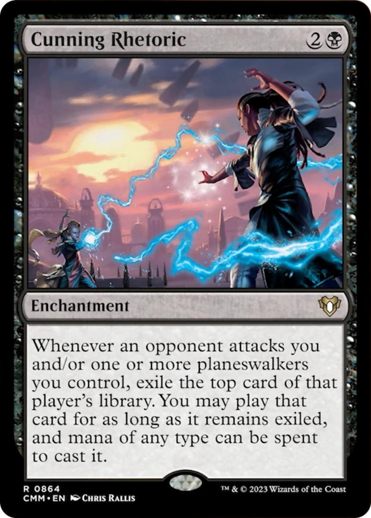 Cunning Rhetoric [Commander Masters] | Good Games North