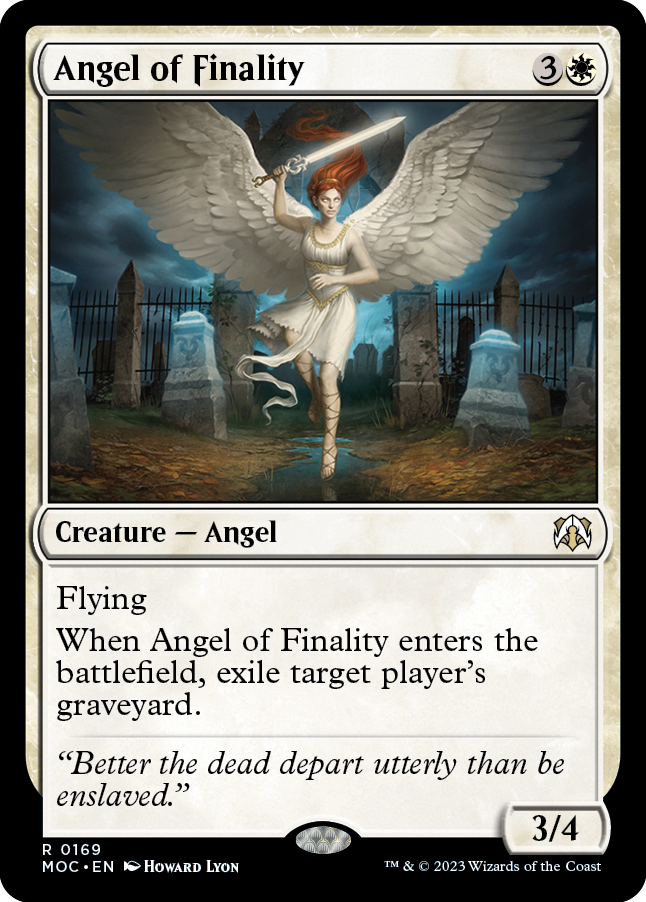 Angel of Finality [March of the Machine Commander] | Good Games North