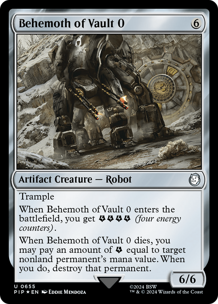 Behemoth of Vault 0 (Surge Foil) [Fallout] | Good Games North