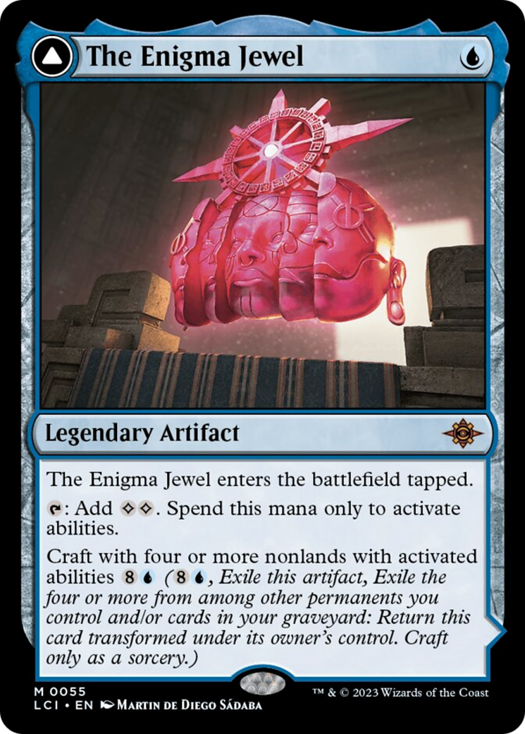 The Enigma Jewel // Locus of Enlightenment [The Lost Caverns of Ixalan] | Good Games North