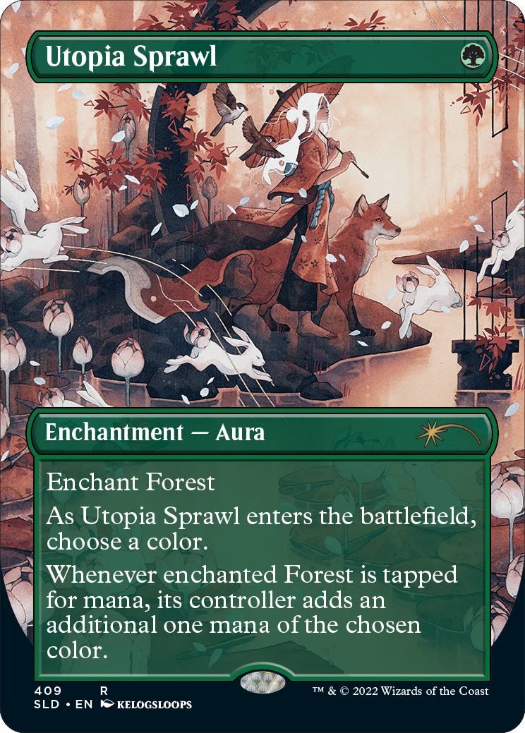 Utopia Sprawl (Borderless) [Secret Lair Drop Series] | Good Games North