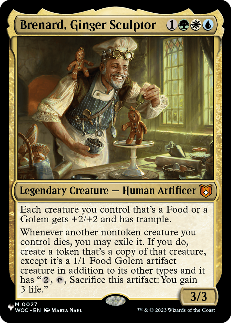 Brenard, Ginger Sculptor (WOC) [The List] | Good Games North