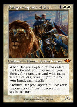 Ranger-Captain of Eos (Retro Foil Etched) [Modern Horizons] | Good Games North