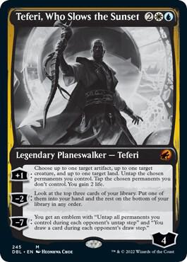 Teferi Who Slows the Sunset (Innistrad: Double Feature)  - Foil | Good Games North