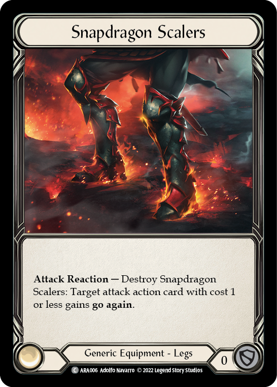 Snapdragon Scalers [ARA006] (Outsiders Arakni Blitz Deck) | Good Games North