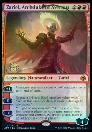 Zariel, Archduke of Avernus [Dungeons & Dragons: Adventures in the Forgotten Realms Prerelease Promos] | Good Games North