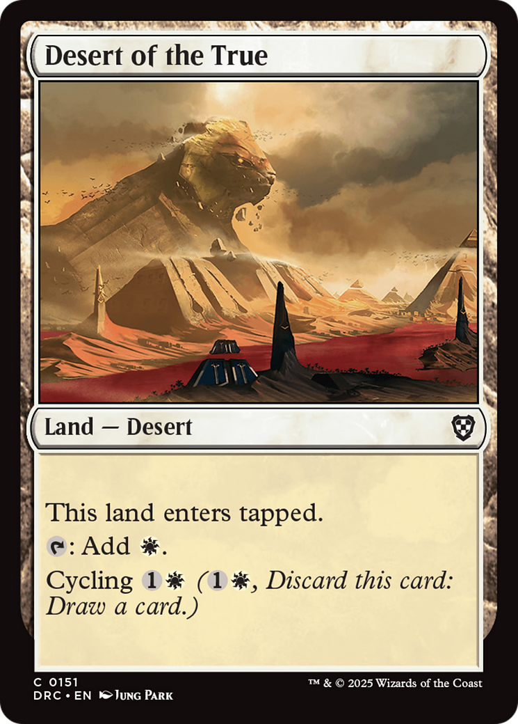 Desert of the True [Aetherdrift Commander] | Good Games North