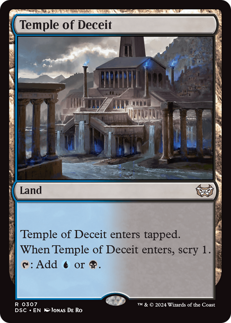 Temple of Deceit [Duskmourn: House of Horror Commander] | Good Games North