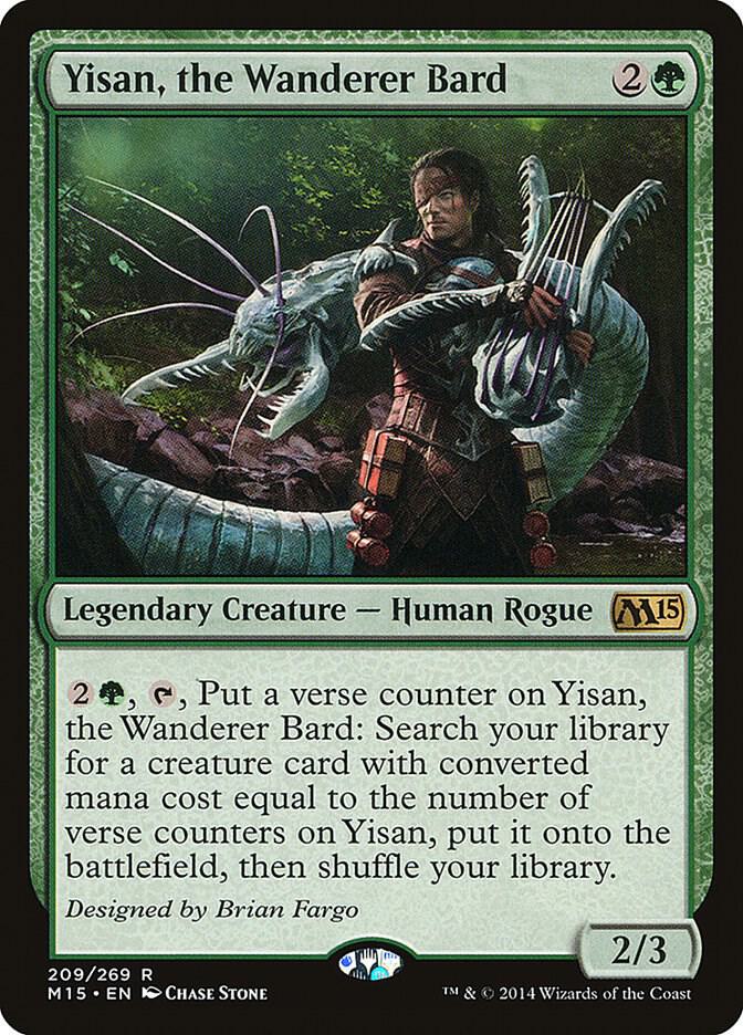 Yisan the Wanderer Bard (Magic 2015 (M15))  | Good Games North