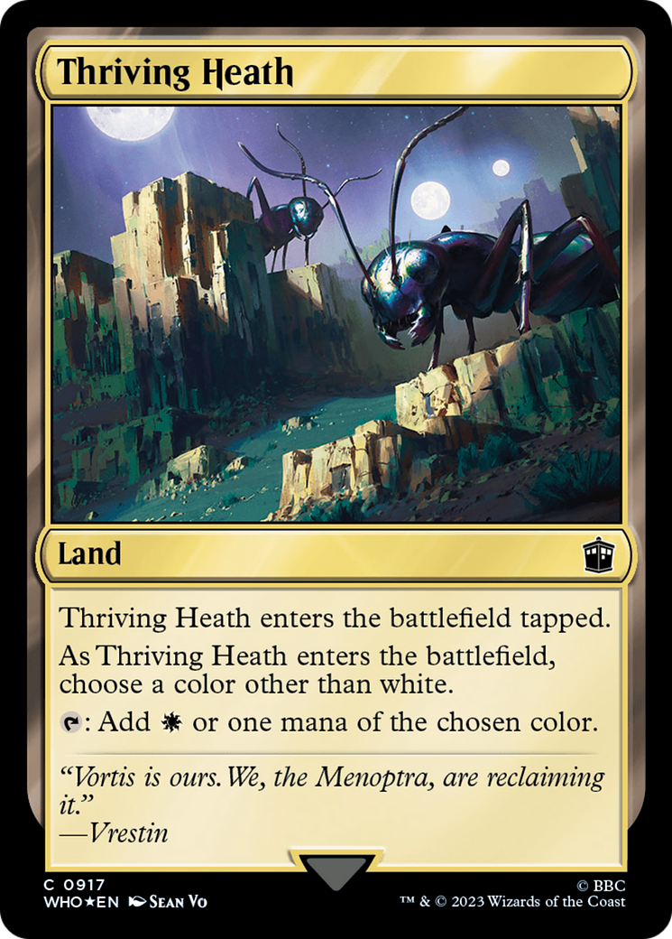 Thriving Heath (Surge Foil) [Doctor Who] | Good Games North