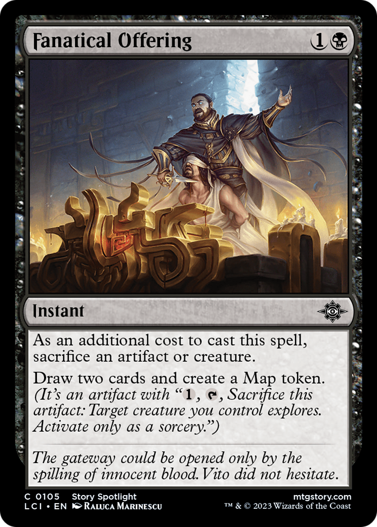 Fanatical Offering [The Lost Caverns of Ixalan] | Good Games North