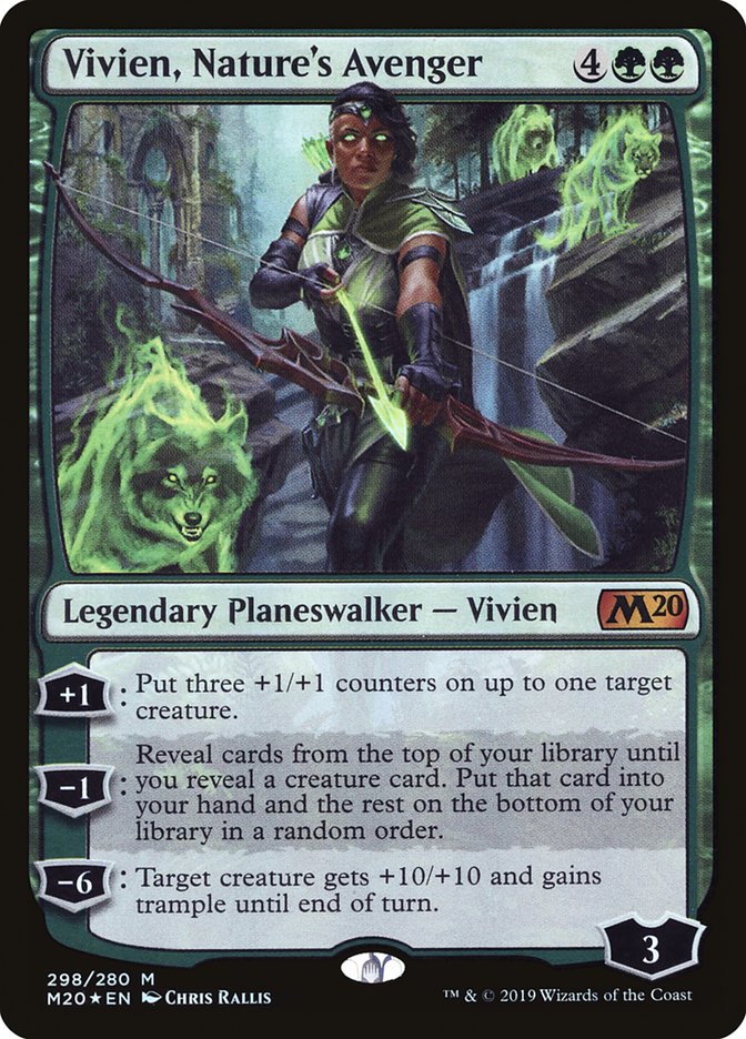 Vivien, Nature's Avenger (Core Set 2020)  - Foil | Good Games North