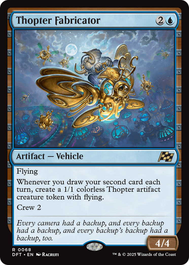 Thopter Fabricator [Aetherdrift] | Good Games North