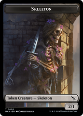 Detective // Skeleton Double-Sided Token [Murders at Karlov Manor Tokens] | Good Games North
