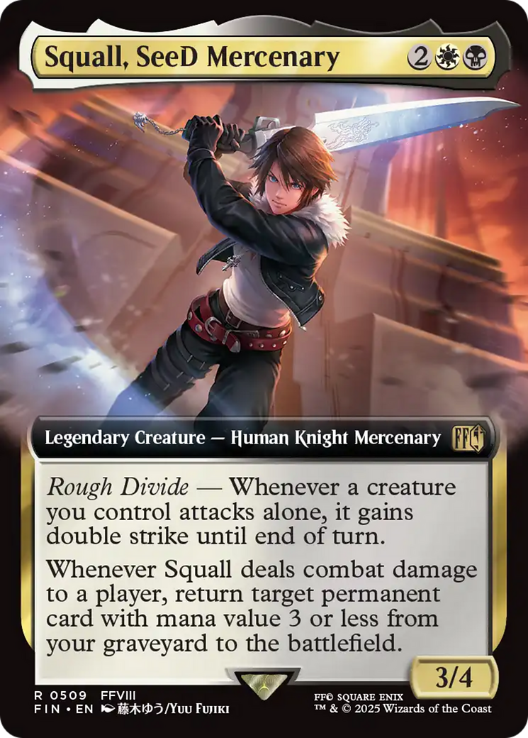 Squall, SeeD Mercenary (Extended Art) [FINAL FANTASY] | Good Games North
