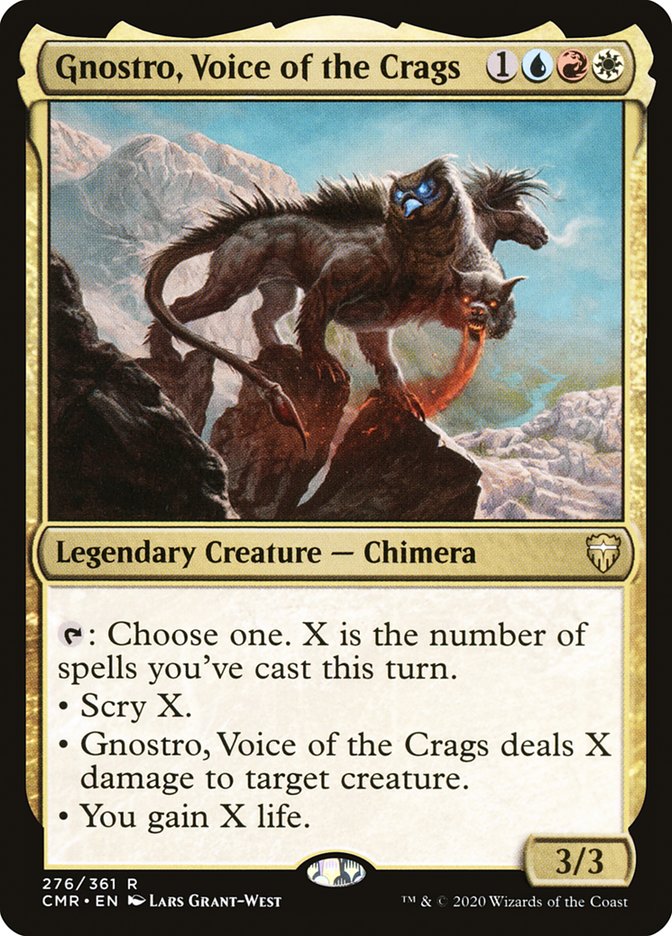 Gnostro, Voice of the Crags (Commander Legends)  | Good Games North