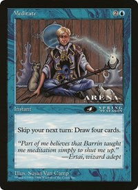 Meditate (4th Place) (Oversized) [Oversize Cards] | Good Games North