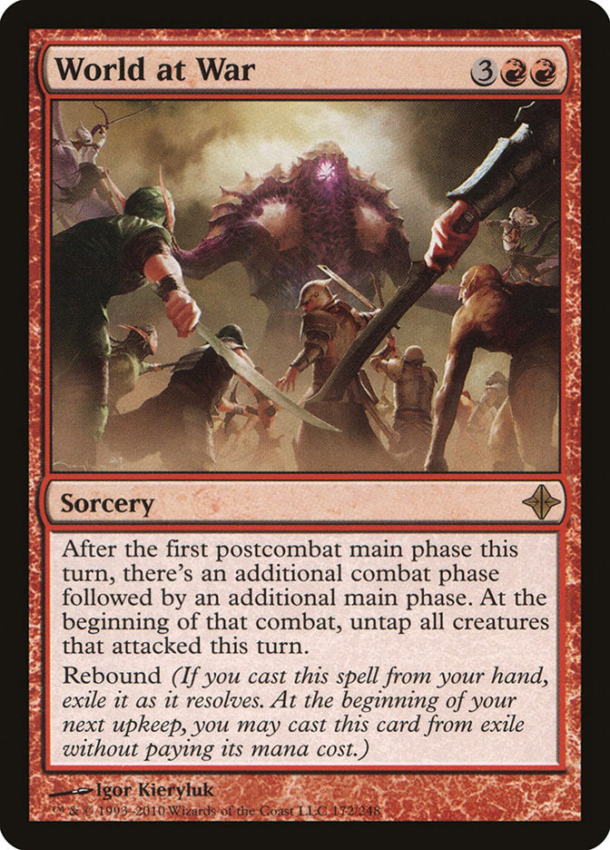 World at War (Rise of the Eldrazi)  - Foil | Good Games North