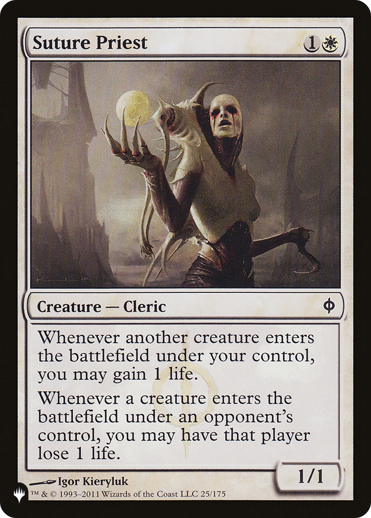 Suture Priest [The List] | Good Games North