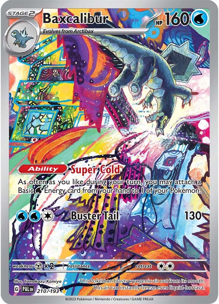 Baxcalibur (210/193) [Scarlet & Violet: Paldea Evolved] | Good Games North