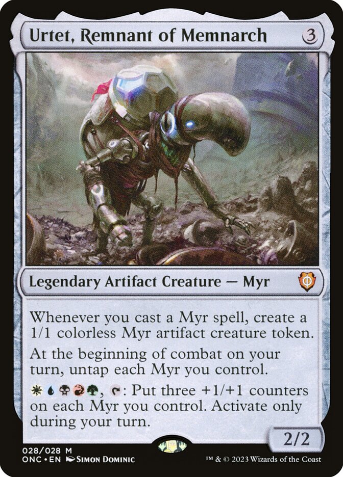 Urtet, Remnant of Memnarch (Commander: Phyrexia: All Will Be One)  | Good Games North