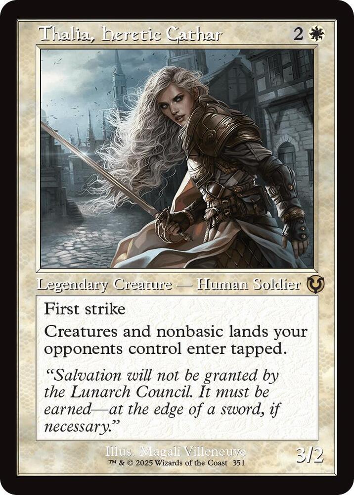 Thalia Heretic Cathar Retro Frame (Innistrad Remastered)  | Good Games North