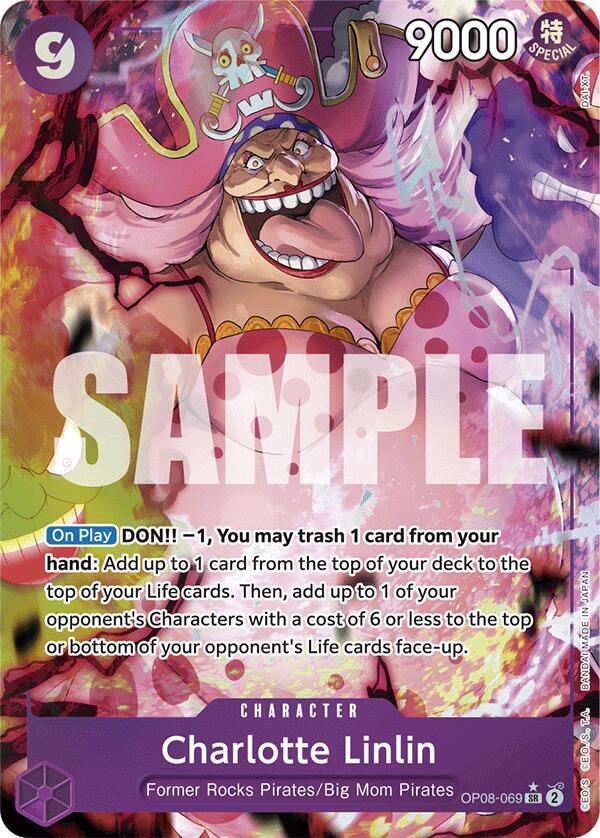 Charlotte Linlin OP08-069 (Two Legends)  - Alternate Art Foil | Good Games North