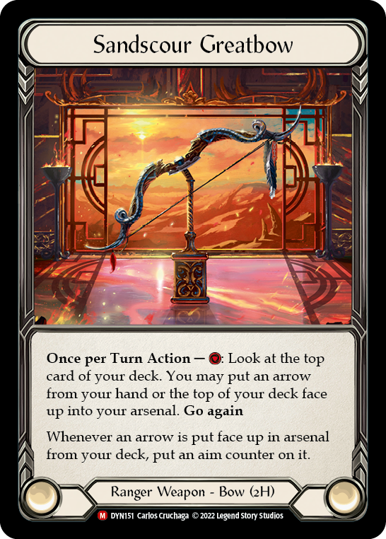Sandscour Greatbow [DYN151] (Dynasty) | Good Games North
