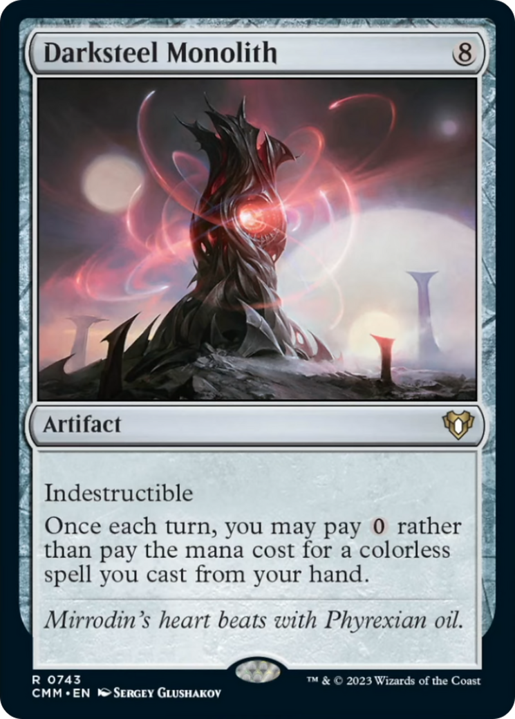 Darksteel Monolith [Commander Masters] | Good Games North