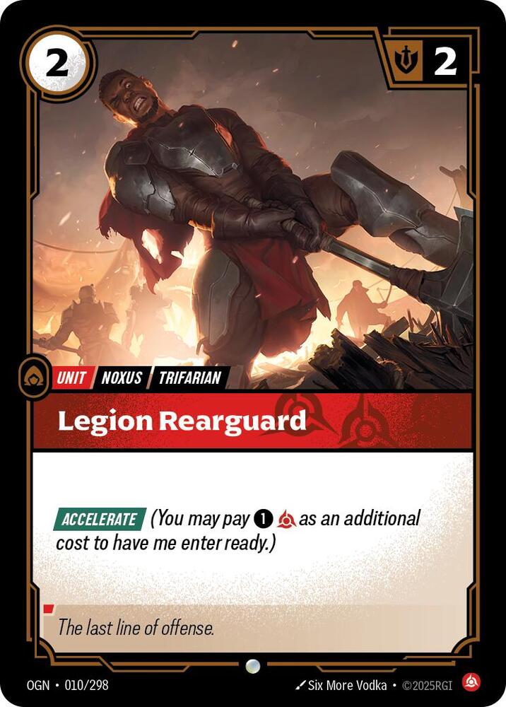 Legion Rearguard (Origins)  | Good Games North