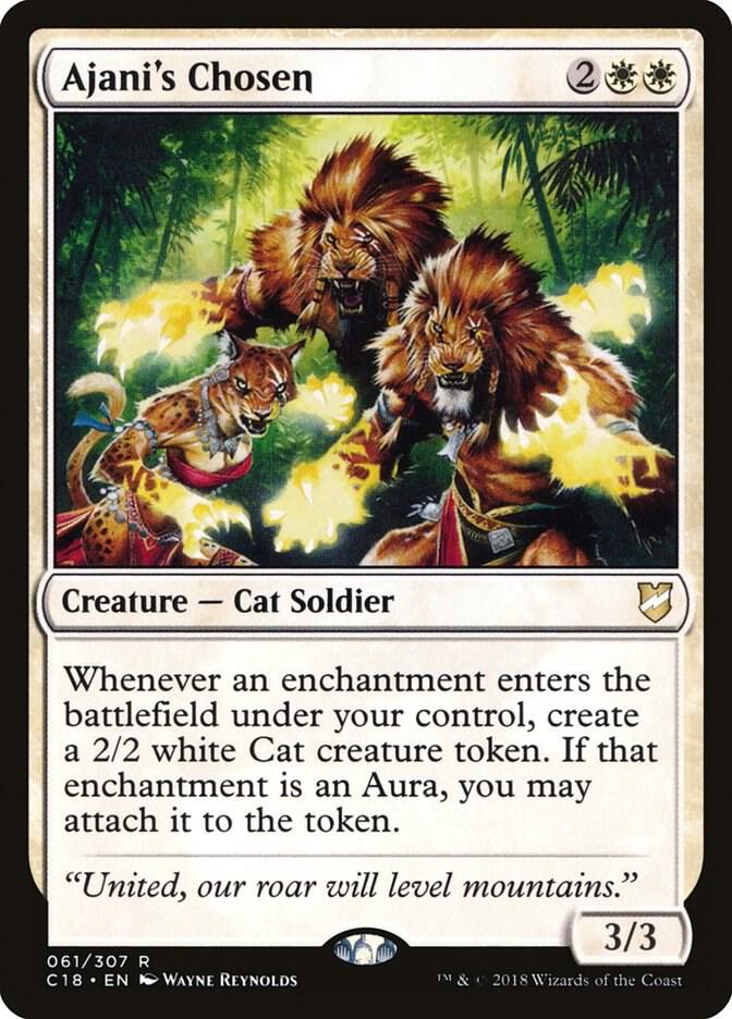 Ajani's Chosen 61/307 (Commander 2018)  | Good Games North